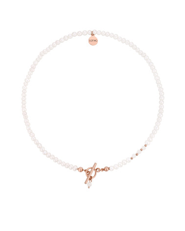 Naszyjnik z różowego złota...