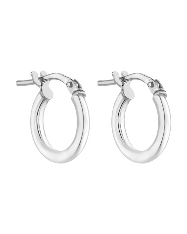 Srebrne kolczyki małe kółeczka